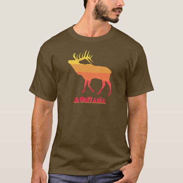 Camiseta Montana Elk (Anverso)