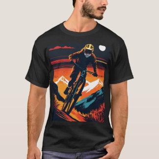 Camiseta Montaña en bicicleta