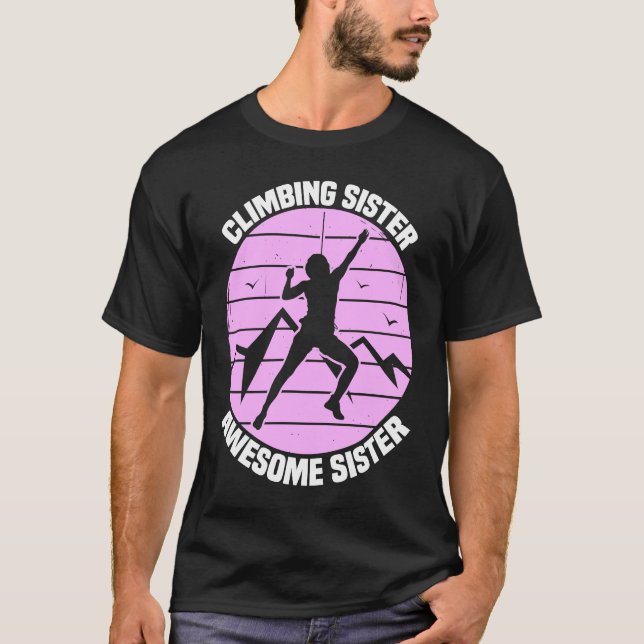 Camiseta Montaña Escalada Rock Climb Sister 1 (Anverso)
