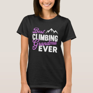 Camiseta Montaña Escalada Rock Escala Abuela Escalador G