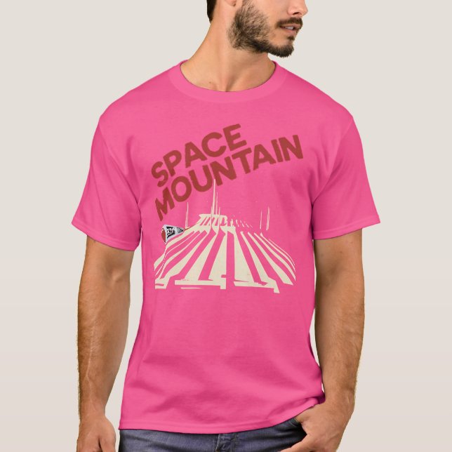 Camiseta Montaña espacial (Anverso)