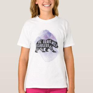 Camiseta Montaña Forest Bear Lover Silhouette