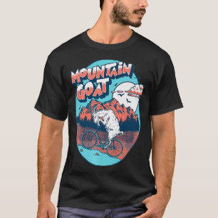 Camiseta Montaña Goat Funny Montaña Biking Goker Vin
