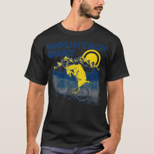 Camiseta Montaña Goat Funny Montaña Biking Goker Vin