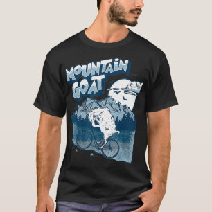 Camiseta Montaña Goat Funny Montaña Biking Goker Vin