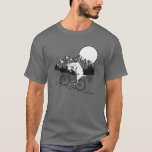 Camiseta Montaña Goat Funny Montaña Biking Goker Vin