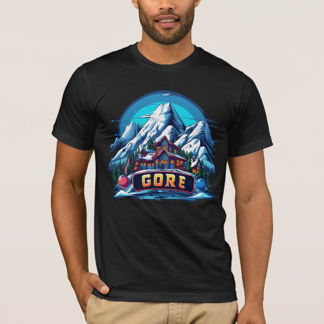 Camiseta Montaña Gore (Anverso)