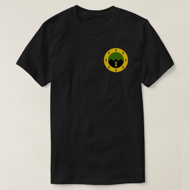 Camiseta Montaña granítica SCA (Diseño del anverso)
