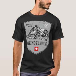 Camiseta Montaña Grindelwald Suiza Emblem Classic T