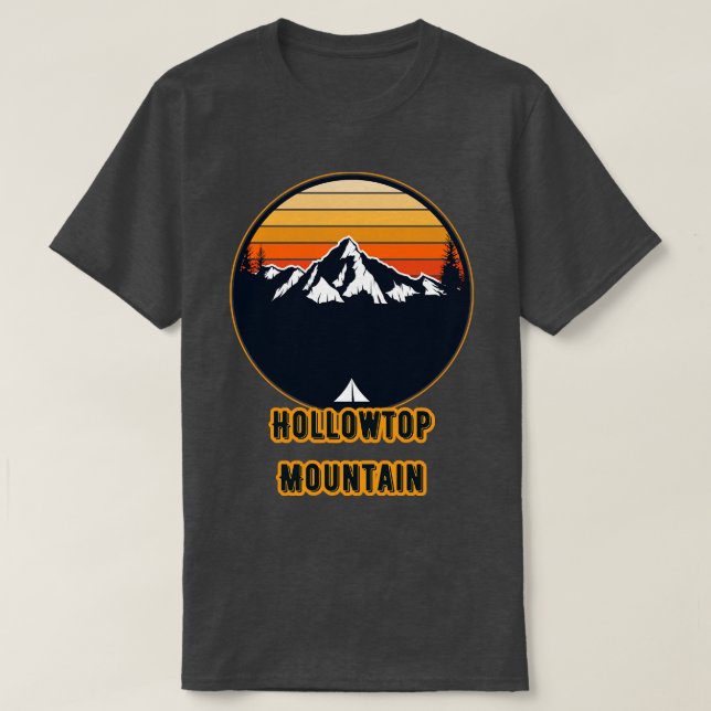 Camiseta Montaña Hollowtop (Diseño del anverso)