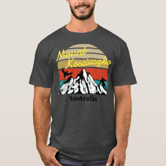 Camiseta Montaña Kosciuszko esquí Australia 2