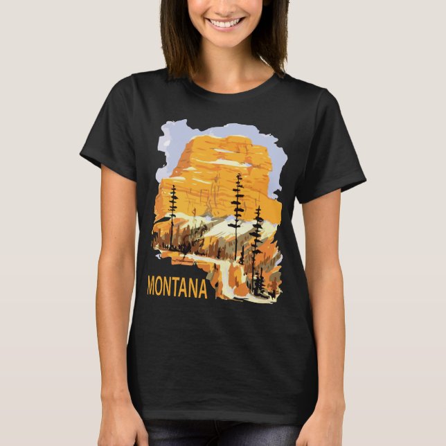 Camiseta Montana Landmark (Anverso)