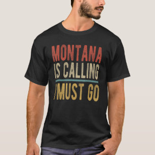 Camiseta Montana llama debo ir a Montana