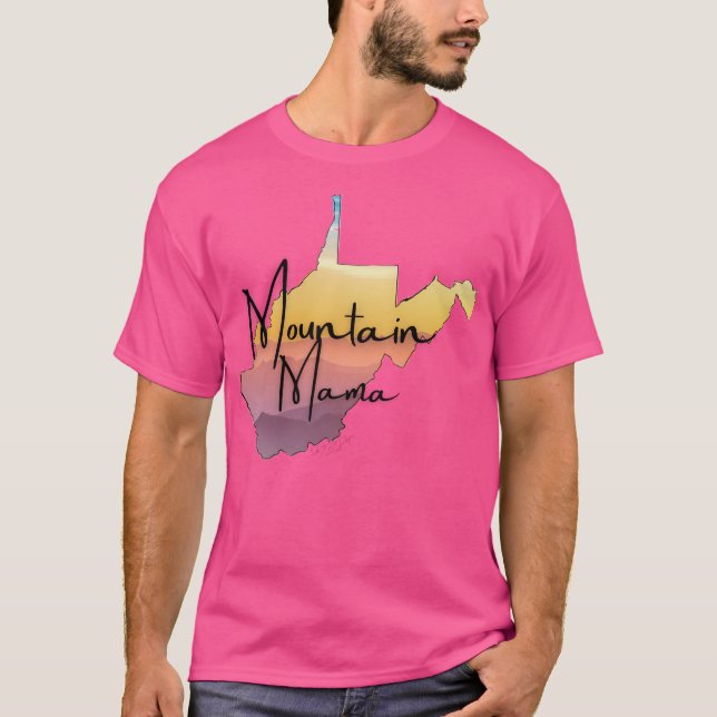 Camiseta Montaña Mama activa (Anverso)