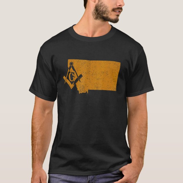 Camiseta Montana Masons Grand Lodge Af&am Padre Freemason (Anverso)