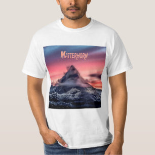 Camiseta Montaña Matterhorn Europa Alpes Suiza Italia