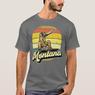 Camiseta Montaña montana de snowboard