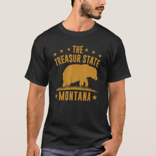 Camiseta Montaña Montana El Tesoro Estado Montana