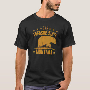 Camiseta Montaña Montana El Tesoro Estado Montana