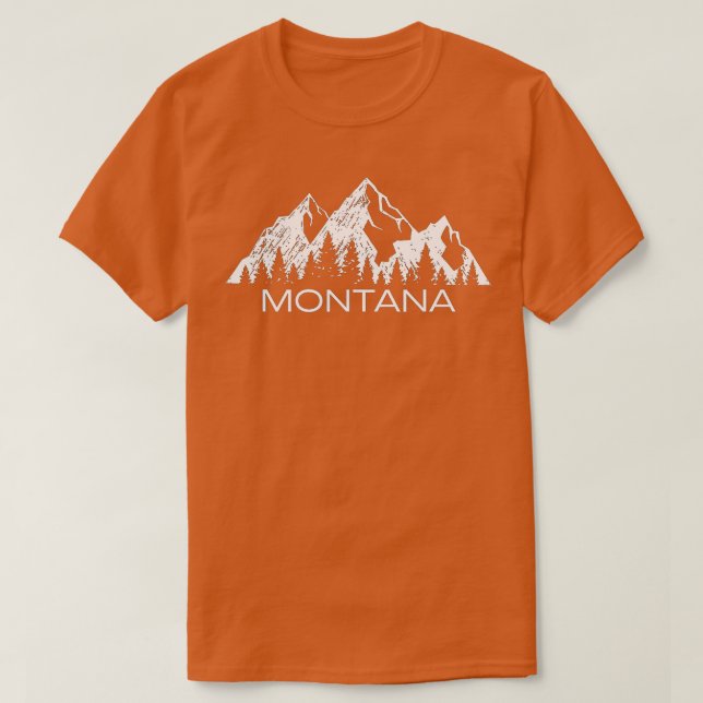 Camiseta Montana Montana Mountain Gift Guay Montana (Diseño del anverso)
