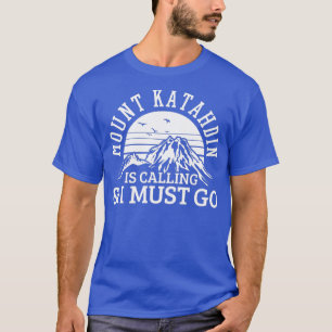 Camiseta Montaña montañosa Monte Katahdin