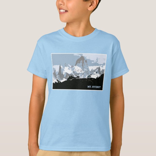 Camiseta Montaña Mount Fitzroy, Patagonia, Argentina (Anverso)
