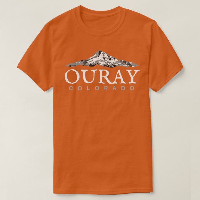 Camiseta Montaña Ouray Colorado (Diseño del anverso)