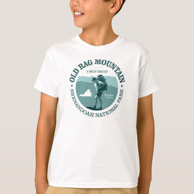 Camiseta Montaña Rag Vieja (rd) (Anverso)