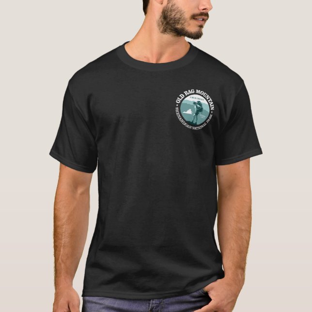 Camiseta Montaña Rag Vieja (rd) (Anverso)