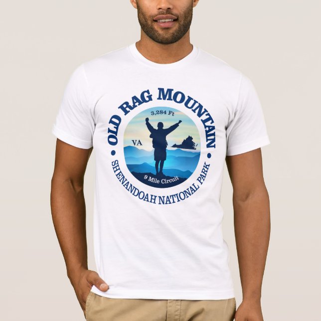 Camiseta Montaña Rag Vieja (V) (Anverso)