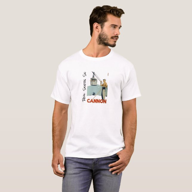 Camiseta Montaña real del cañón del esquí de los (Anverso completo)