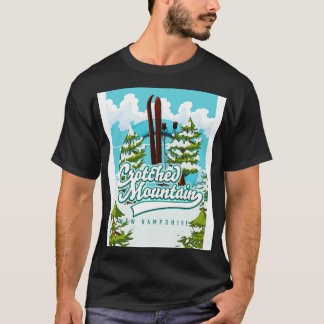 Camiseta Montaña recortada nueva esquí de Hampshire