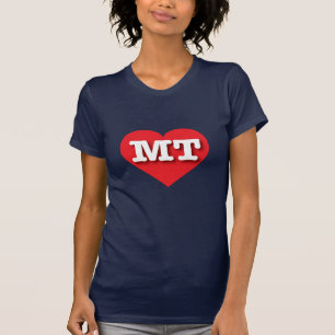 Camiseta Montana Red Heart - Me encanta MT