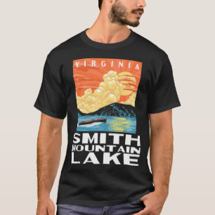 Camiseta Montaña Retro Smith Virginia WPA Style Vinta