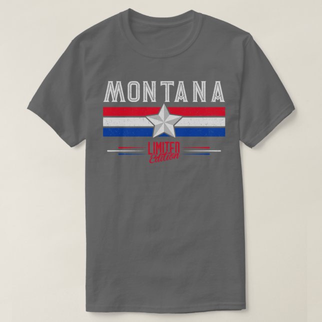 Camiseta Montana Retro Vintage Gift Women Men Kids  (Diseño del anverso)