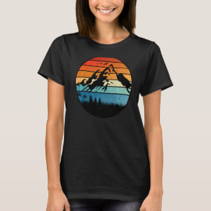 Camiseta Montaña retro vintage para escaladores y excursion