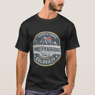 Camiseta Montaña Rocky Breckenridge Colorado Tenmile