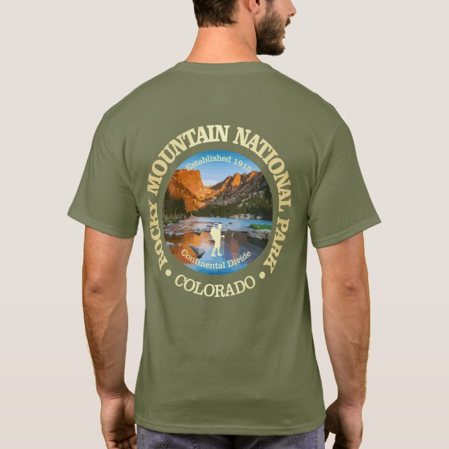 Camiseta Montaña Rocosa (NP2) (Reverso)