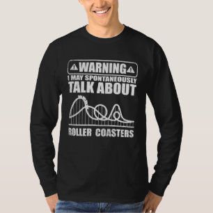Camiseta Montaña Rusa Bonita Para Hombres Mujeres Paseo Mon