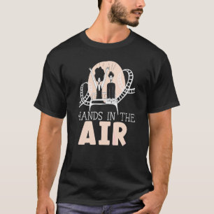 Camiseta Montaña Rusa Compañero De Manos En El Aire