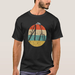 Camiseta Montaña Rusa Retro Vintage Carnaval de Montaña Rus