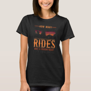 Camiseta Montaña Rusa Vintage Retro Cuántas Montañas Rusas