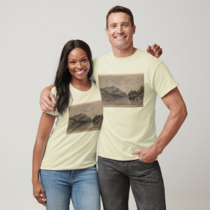 Camiseta Montaña Saw-Teeth - Pond Alto Autilizable