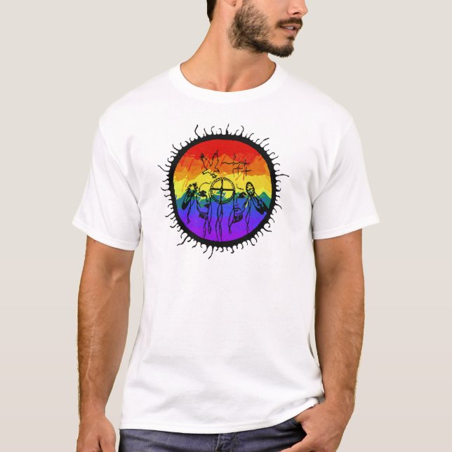 Camiseta Montaña Scape del Dos-Alcohol (Anverso)