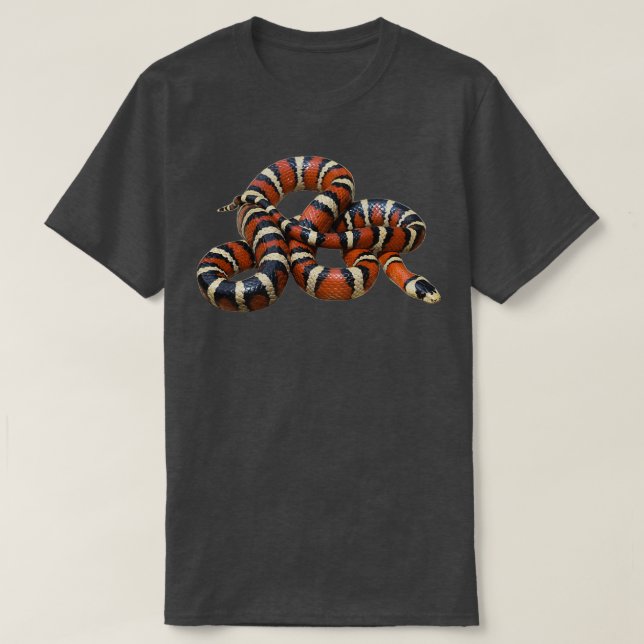 Camiseta Montaña sonora Kingsnake Lampropeltis pyromelana (Diseño del anverso)