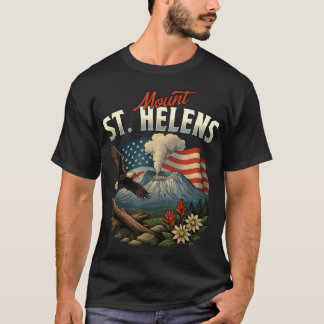 Camiseta Montaña St. Helens Souvenir Volcán Washington