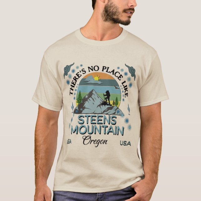 Camiseta Montaña Steens, Oregón (Anverso)