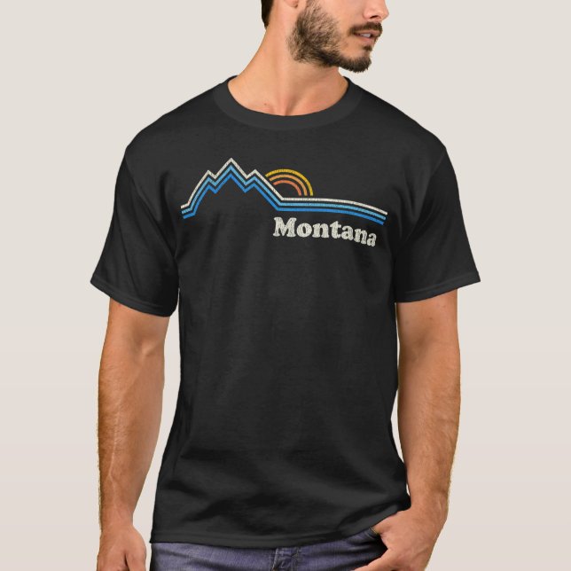 Camiseta Montana Sunrise (Anverso)