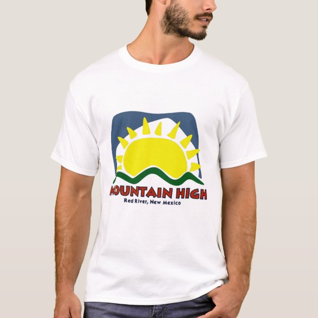 Camiseta Montaña Tee masculina alta 1994 (Anverso)