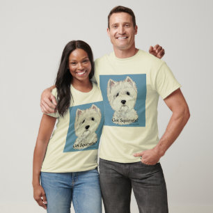 Camiseta Montaña Terrier blanco del oeste
